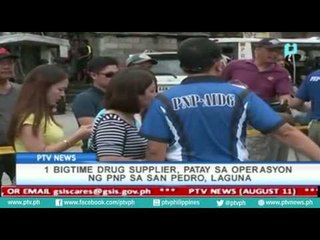 1 bigtime drug supplier, patay sa operasyon ng PNP sa San Pedro, Laguna