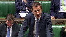 Hunt: Despite financial pressure NHS funding has increased