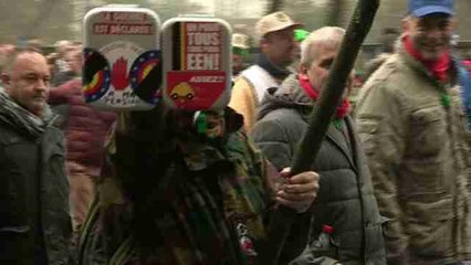 Militares belgas se manifiestan por "inaceptable" alza de edad de jubilación