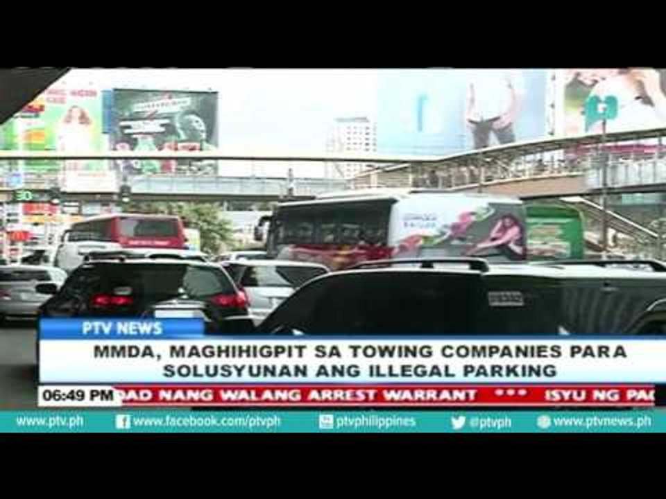 MMDA, maghihigpit sa towing companies para solusyunan ang illegal parking