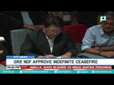 GRP, NDF approve indefinite ceasefire