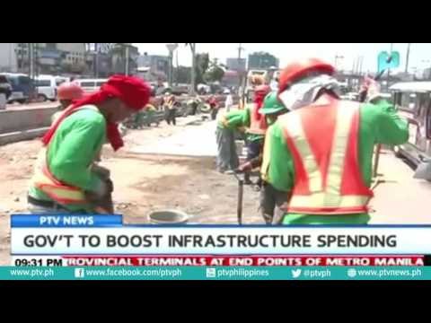 Gov't to boost infrastructure spending