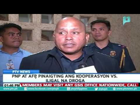 PNP at AFP, pinaigting ang kooperasyon vs. iligal na droga