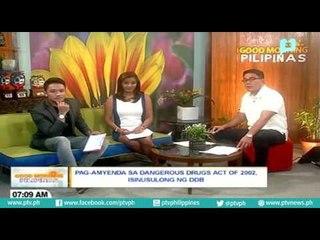 #Tekamoment: Pag-amyenda sa Dangerous Drugs Act of 2002, isinusulong ng DDB