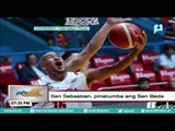 San Sebastian, pinatumba ang San Beda