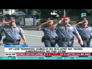 VP Leni Robredo, dumalo sa ika-apat na taong anibersayo ng PNP CPSM