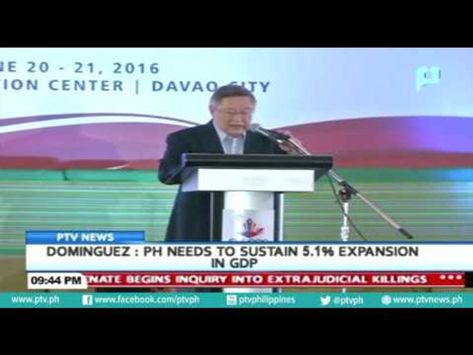 Domingues: PH needs to sustain 5.1% expansion in GDP