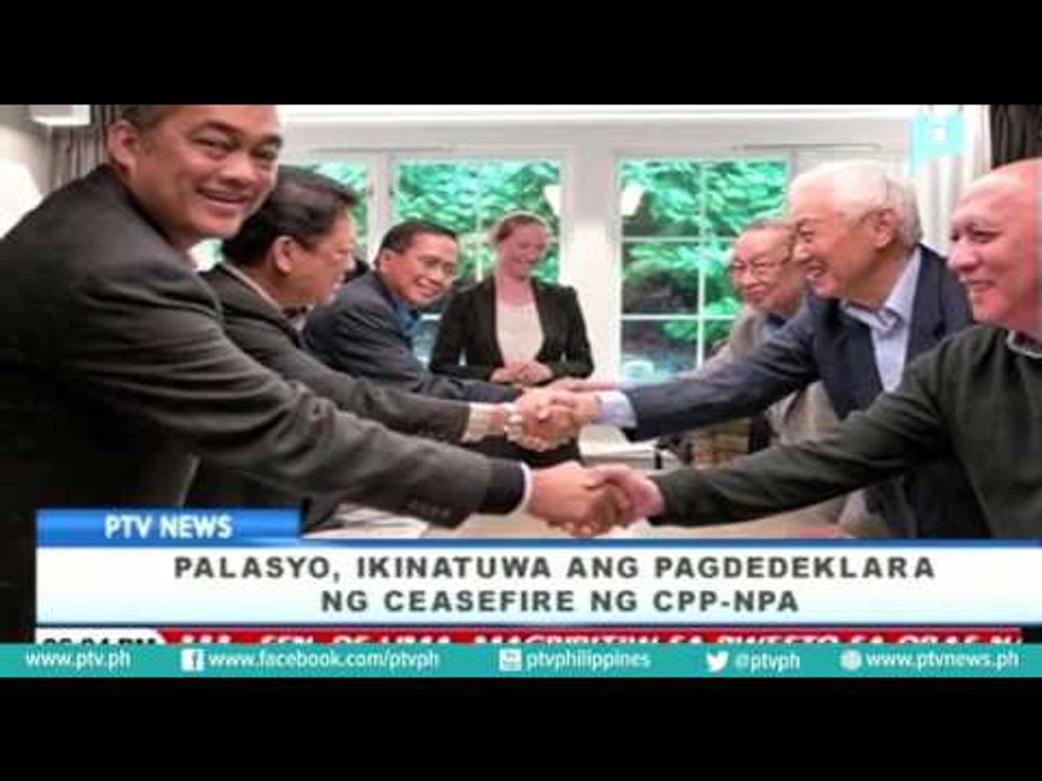 Palasyo, ikinatuwa ang pagdedeklara ng ceasefir...