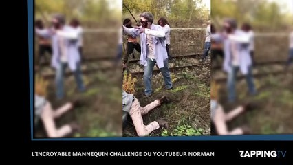 Norman : Son incroyable mannequin challenge sur The Walking Dead (Vidéo)