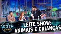 Leite Show: animais e crianças