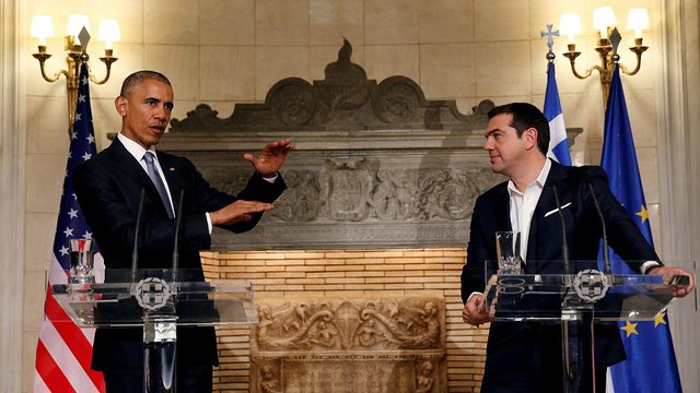 Президент США и премьер-министр Греции поговорили о Греции, Кипре, России