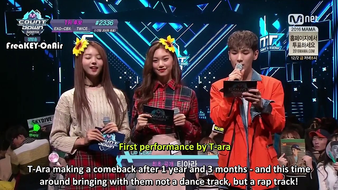 [ENG SUB] 161011 M!Countdown Key Cut