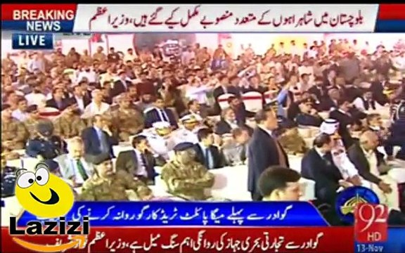 General Raheel is Totally Ignoring Nawaz Sharif in CPEC