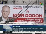 Socialista Igor Dodon gana presidenciales en Moldavia