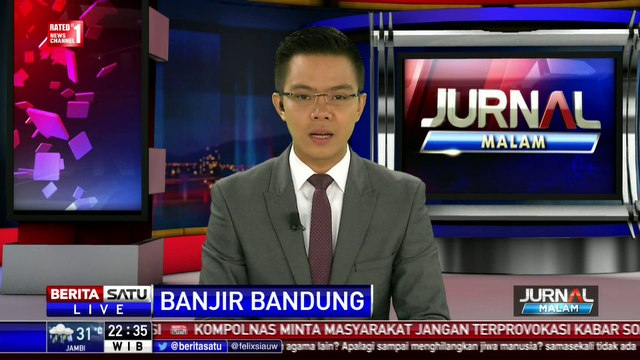 Banjir di Bandung Lumpuhkan Akses Lalu Lintas