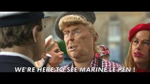 Worldwide Exclusif : First official visit of President Donald Trump to France ! - The Guignols - CANAL+
