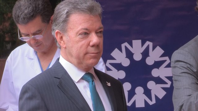 Presidente Santos confirma que viaja mañana a EE.UU. por exámenes médicos