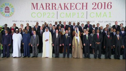 Líderes mundiales en conferencia del clima, a la sombra de Trump