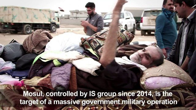 East Mosul residents settle into camps for internally displaced