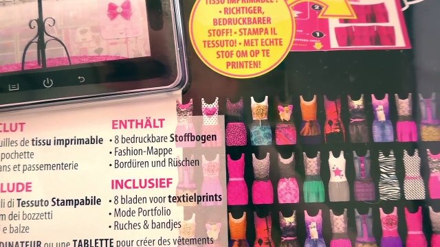 Barbie Fashion Design Maker – Atelier de mode Fashionistas – Créer et imprimer ses propres robes