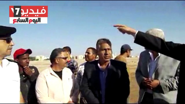 محافظ جنوب سيناء يتفقد تطوير طريق مدخل طور سيناء