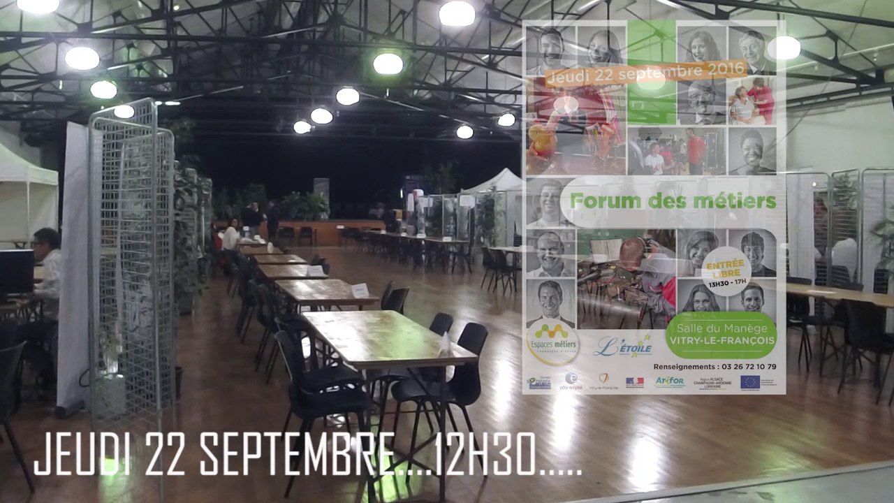 Forum des métiers Vitry-le-François 2016