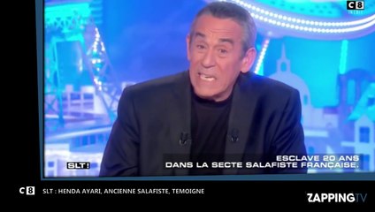 تونسية تنزع النقاب على المباشر في احدى القنوات الفرنسية