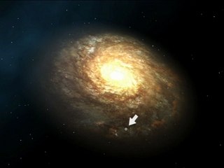 NASA - Hubble - 3D animation of the Milky Way part 1