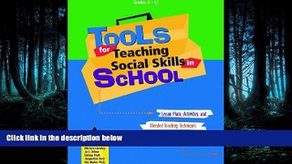 READ book  Tools for Teaching Social Skills in School  BOOK ONLINE