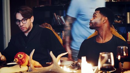 DINNER WITH THE DRACS | Amanda Cerny, King Bach & Brittany Furlan