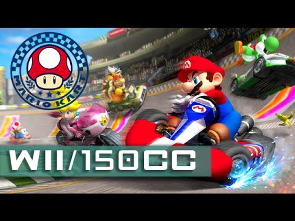 Mario Kart Wii - Mushroom Cup - 150cc (1080p 60fps)