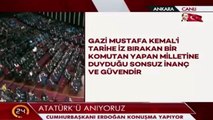 Cumhurbaşkanımız Recep Tayyip Erdoğan ın Atatürk ü anma töreni konuşması 10 Kasım 2016