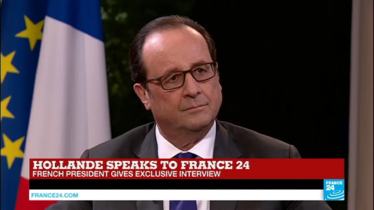 REPLAY - Watch the French President François Hollande exclusive interview