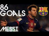 Lionel Messi - 86 European goals | [Công Tánh Football]