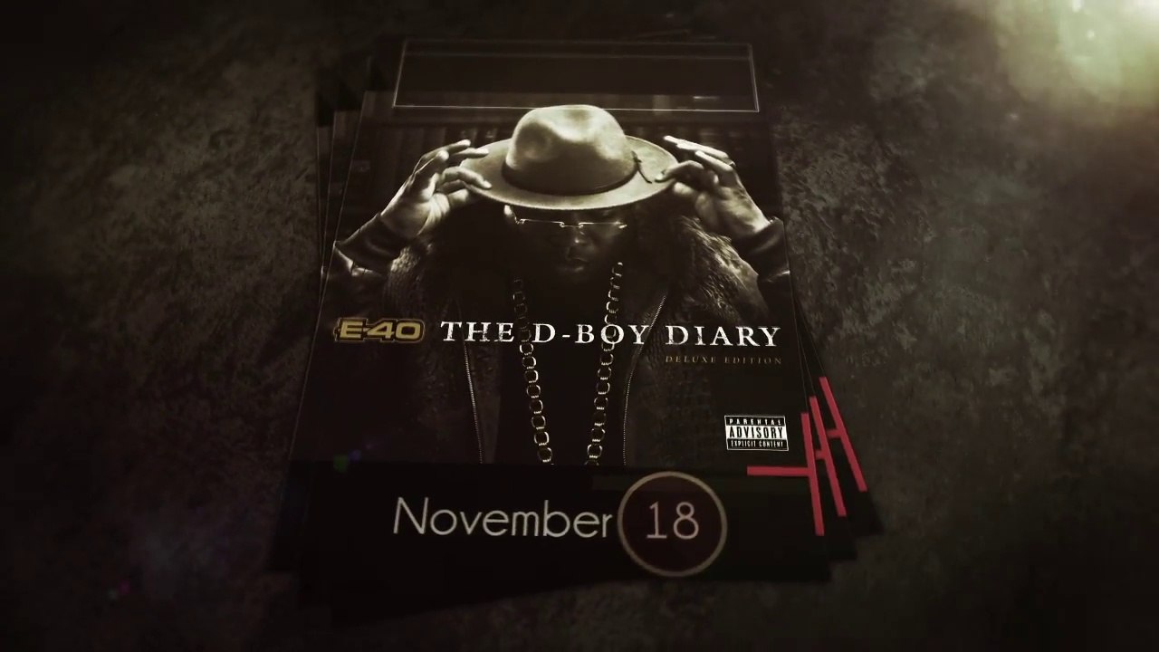 Heavy On The Grind Entertainment Presents E-40 "The D-Boy Diary" Book 1 & 2