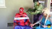 Frozen Elsa & Spiderman HALLOWEEN SKELETONS! vs Joker Spidergirl TOYS Superhero Spell IRL