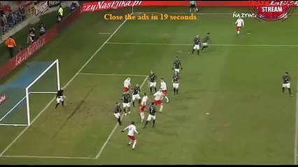 1-0 Dawid Kownacki Goal - Poland U21 1-0 Germany U21 - 15.11.2016