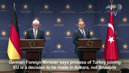 Turkey should decide joining the EU: Steinmeier
