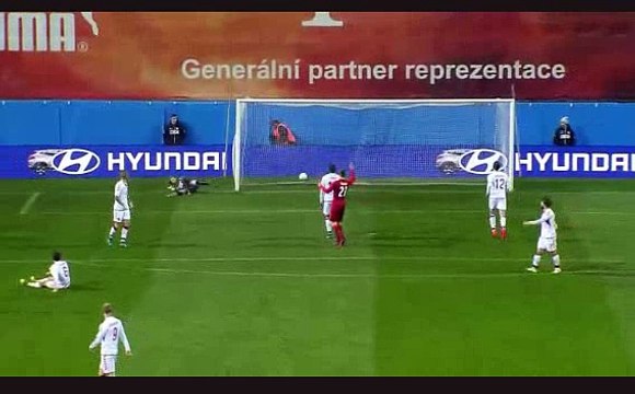 Antonin Barak Goal HD - Czech 1-0 Denmark 15.11.2016