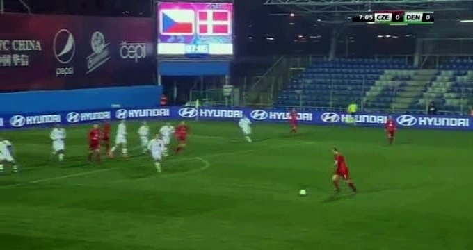 Antonin Barak Goal HD - Czech Republic	1-0	Denmark 15.11.2016