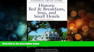 Buy NOW  The National Trust Guide to Historic Bed   Breakfasts, Inns and Small Hotels (National
