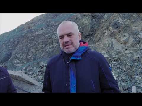 Report TV - Reshjet dëmtojnë Rrugën e Kombit Rama: Ndërhyrja nga koncesionari