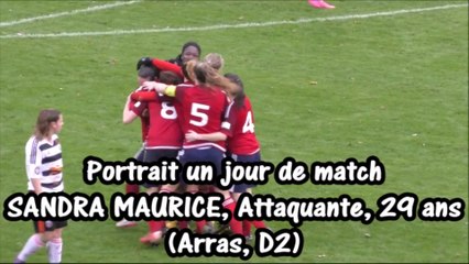 SANDRA MAURICE, Portrait un jour de match (2016)
