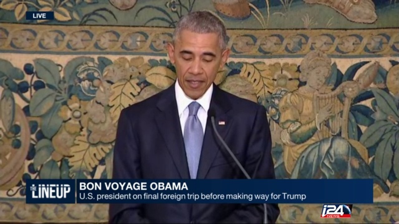 Obama tries to calm nerves in Greek leadership amid violent protests in Athens  - The Lineup - Part 1 - 11/15/2016