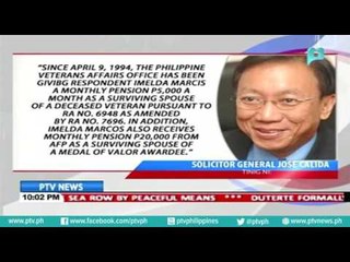 SolGen Calida: Imelda Marcos gets P25-K pension since 1994