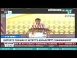 President Rody Duterte formally accepts ASEAN 2017 Chairmanship