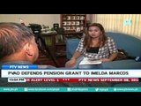 PVAO defends pension grant to Imelda Marcos
