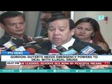 Sen. Gordon: President Rody Duterte needs emergency powers to deal with illegal drugs