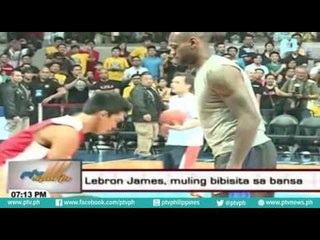 Lebron James, muling bibisita sa bansa