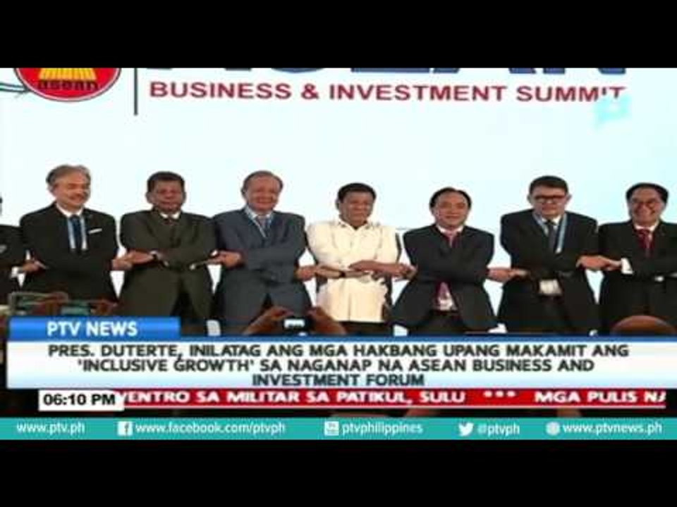 Pres. Duterte, inilatag ang mga hakbang upang makamit ang 'inclusive growth'